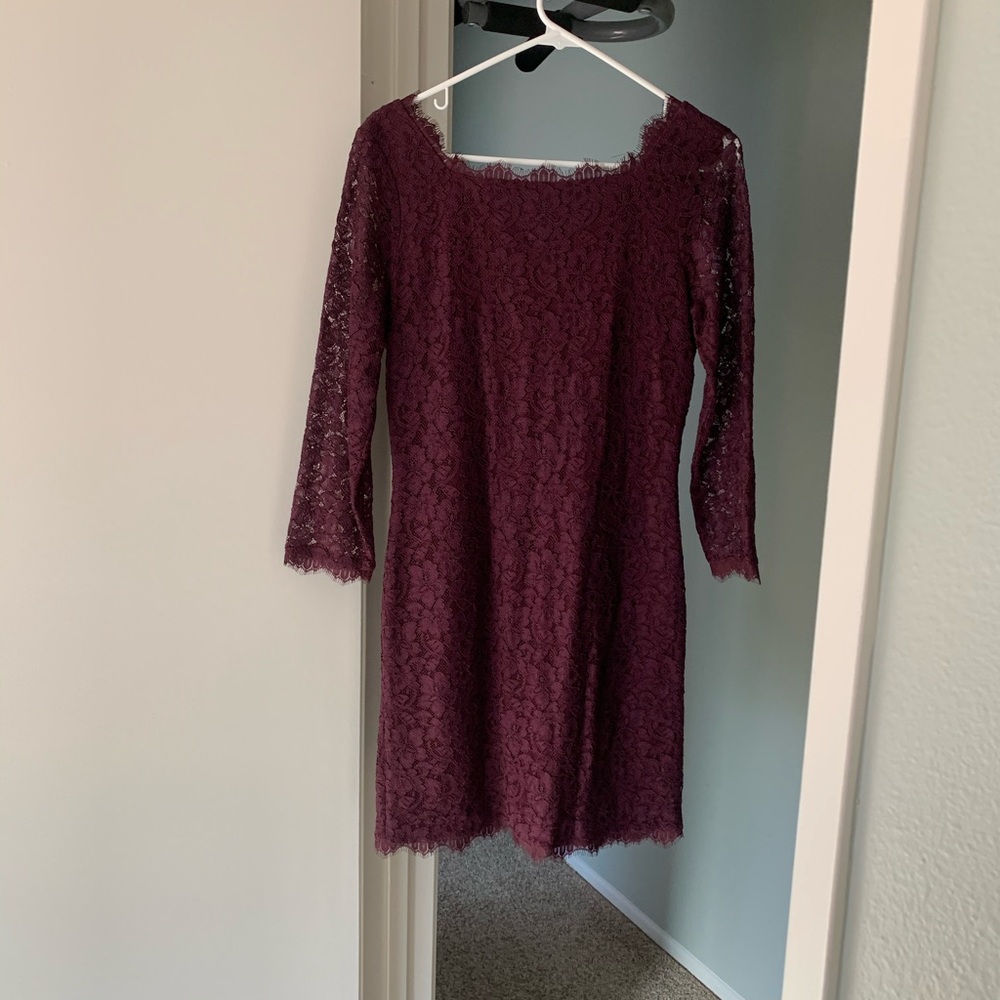 DVF Dian Von Furstenberg Zarita Lace Dress - 8